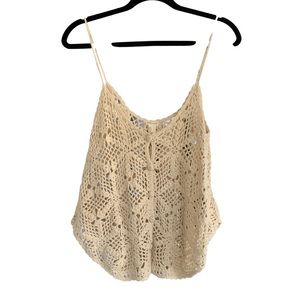 Crochet Button Up Top